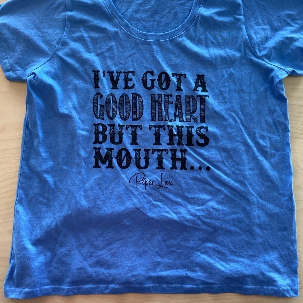 Piper Lou Tee size 1/XL. (ED)